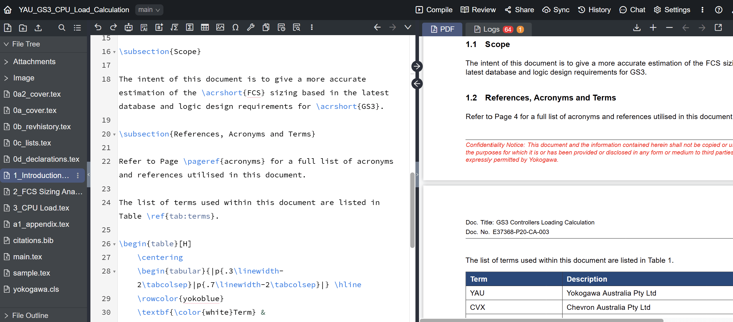 Example LaTeX